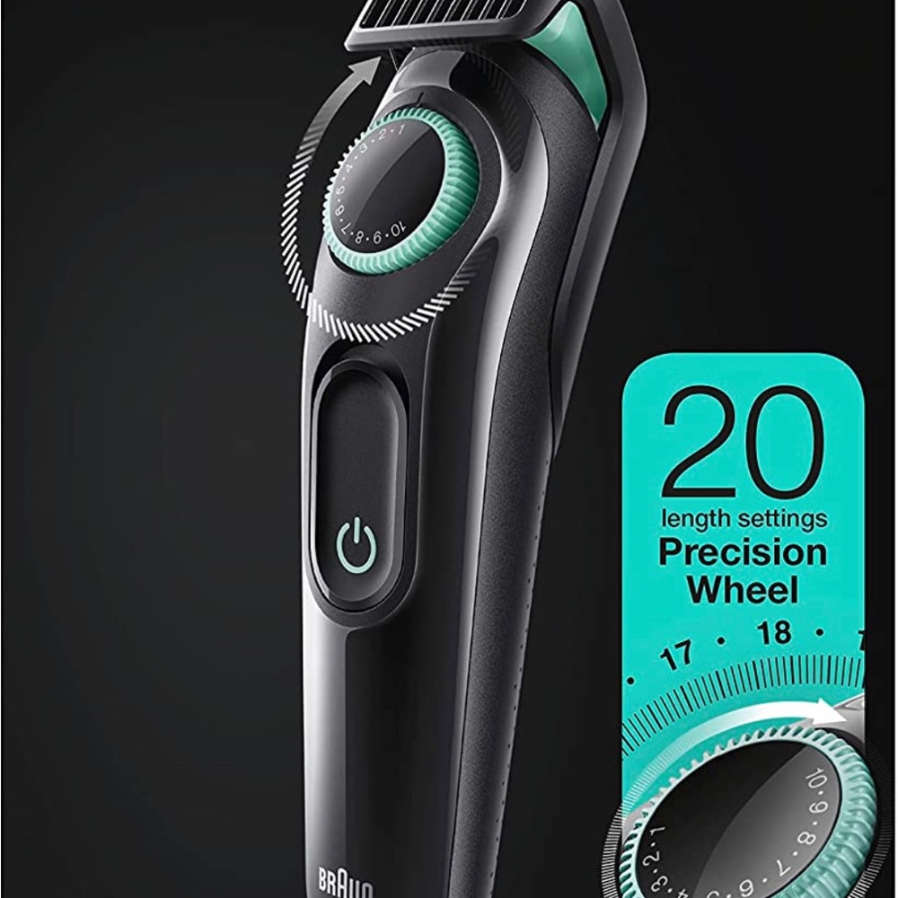 Braun Beard Trimmer BT3221, Hair Clippers for Men, Cordless & Rechargeable